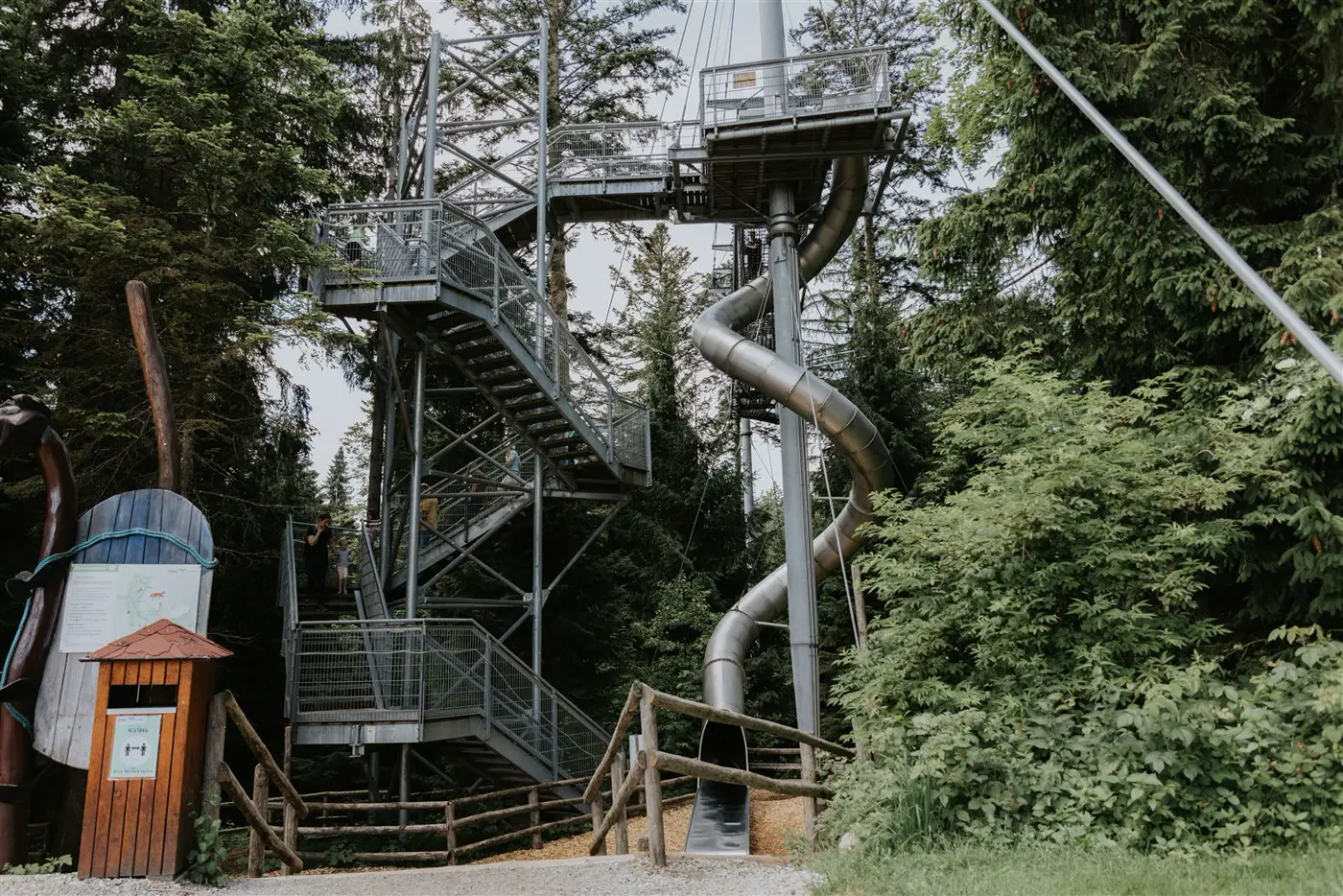 Wandern in der Umgebung der Ruhmühle